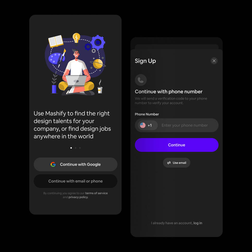 Sign Up Page Design figma sign up ui user interface