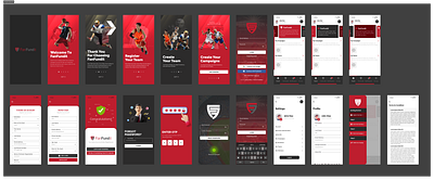 FanFundit Apps design graphic design ui