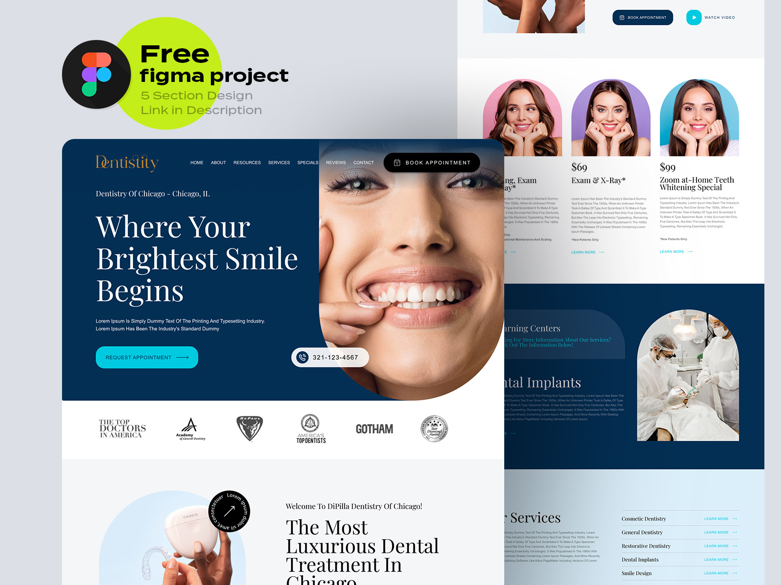 Health and medicine dental doctor figma free free file health medical medicine tooth