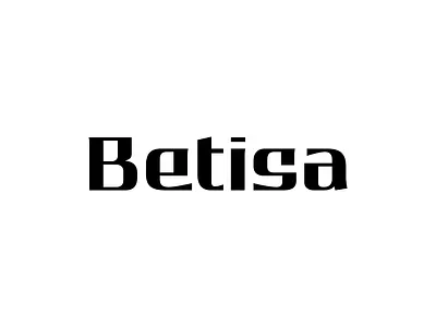 Betisa design logo logotype type typography