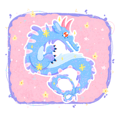 dragon cartoon dragon illustration