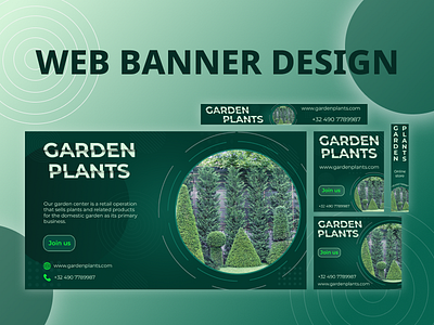 Web banner graphic design illustrator photoshop