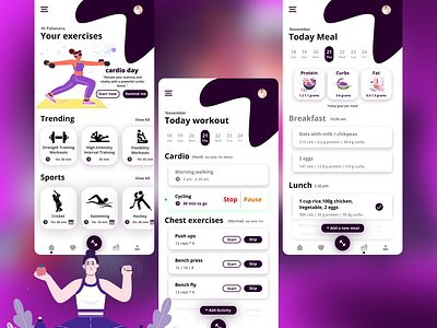 Gym app jym jym app ui ui design ux