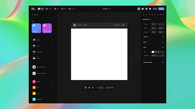 Framer Replicate dailyui darkmode dribbble dsahboard figma framer nocode uiux webdesign