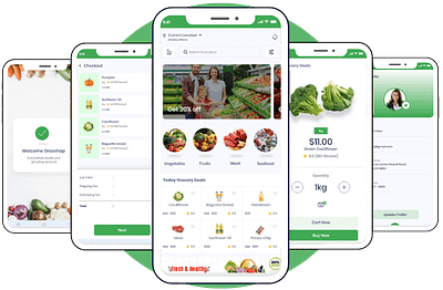 Grocery Delivery App app designers