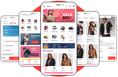 Online Shopping App app designers