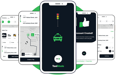 Taxi Booking App app designers