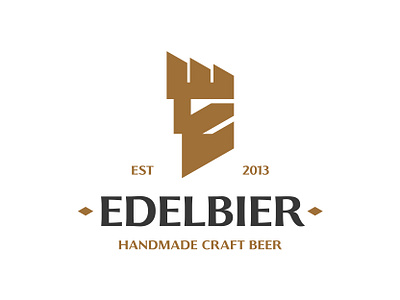 Edelbier logo branding design graphic design identity illustration illustrator logo mascot брендинг дизайн лого логотип