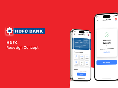 HDFC - Case Study app casestudy cocept design hdfc mobile mobilepp moneytransfer problem ui ux