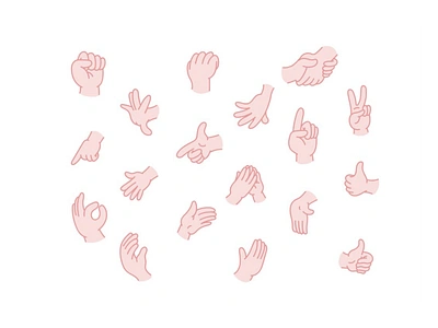 Hands ai art brand cartoon digital art drawing graphic design hands icon icon set illustration logo painting sketch ui user interface ux vector