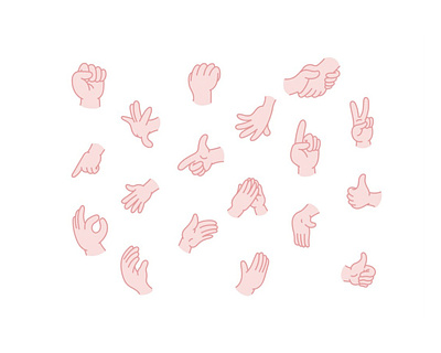 Hands ai art brand cartoon digital art drawing graphic design hands icon icon set illustration logo painting sketch ui user interface ux vector
