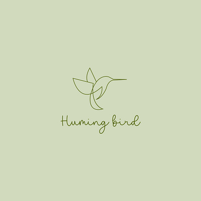 Humming bird animal logo bird logo branding design graphic desgn graphic design humming bird logo illustration logo minimal logo simple logo vector
