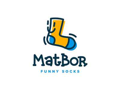 MatBor logo design graphic design identity logo mascot лого логотип