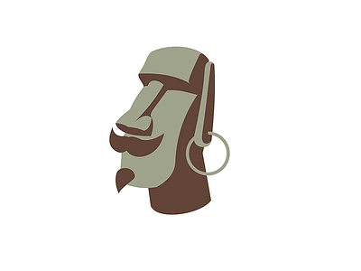 easter island branding easter island graphic design logo