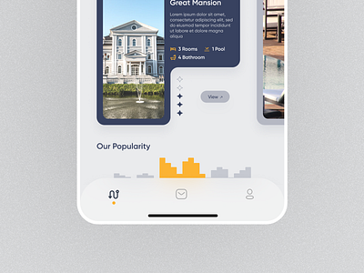 Explore your real estate journey! apartment app application building figma house invest investment modern property real real estate ui user interface