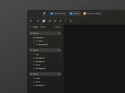 Figma Re-Design app branding clean design figma interface redesign ui ux