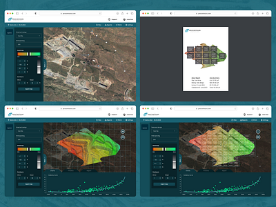 Procontours - next gen aerial AI IoT solutions dashboard app design architect website construction website dasboard drone website engineering enterprise iot prototype design saas saas app web design