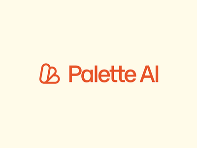 Palette AI Logo Animation animation logo logo animation logo design logomark minimal