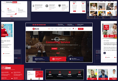 Avril Business Template