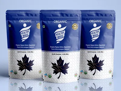 Organic Rajma Citra Packaging Design bottle design branding cbd packaging design food packaging graphic design gusset bag illustration labeldesign logo mylar bag packaging pouch bag pouch design ui