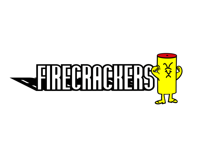 FIRECRACKERS logo animation 2danimation aftereffects animated logo brand identity intro logo animation logo motion logomotion motion graphics motiongraphics ui анимация логотипа анимациялого лого анимация логоанимация