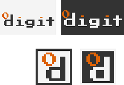 Logo Design for IOT Based Startup 0digit