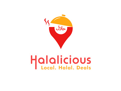 A HALAL FOOD LOCATION BRAND LOGO 3d animation branding branding logo food brand food brand logo food location app food location logo food locator logo food logo graphic design halal food brand logo location logo logo logo design restaurant brand logo restaurant location logo restaurant logo trending logo