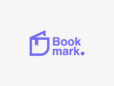 BOOK MARK LOGO book branding graphic design logo