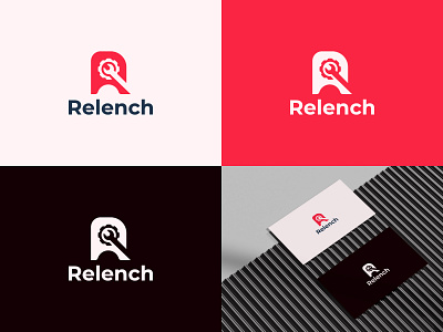 Letter R + Wrench + Gear Logo abstract app logo brand identity branding business logo company logo construction logo creative logo gear icon logo logo design logo designer logomark mechanic logo mechanical tool box modern logo negative space logo r wrench logo repair logo wrench