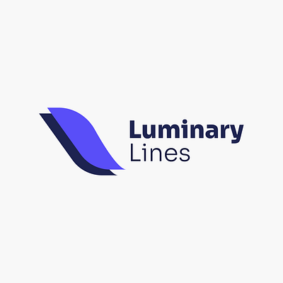 Luminary Lines logo branding creativelogos design designportfolio graphic design illustration logo ui ux vector