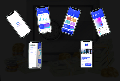 Money App branding designwitharash graphic design ui