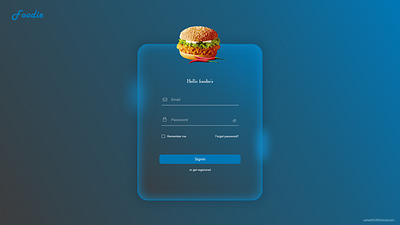 Login logo ui ux design