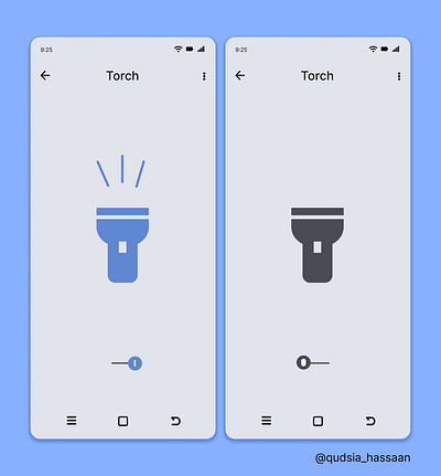 Day 04 of 100DayUI challenge On/Off toggle button for torch challenge day 04 design designer figma figma design mobile view switch toggle button torch ui uidesigner uiux