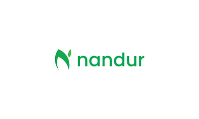 Nandur logo branding graphic design logo ui