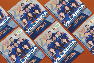 Pamphlet - Platform of Government for SK Villarica graphic design