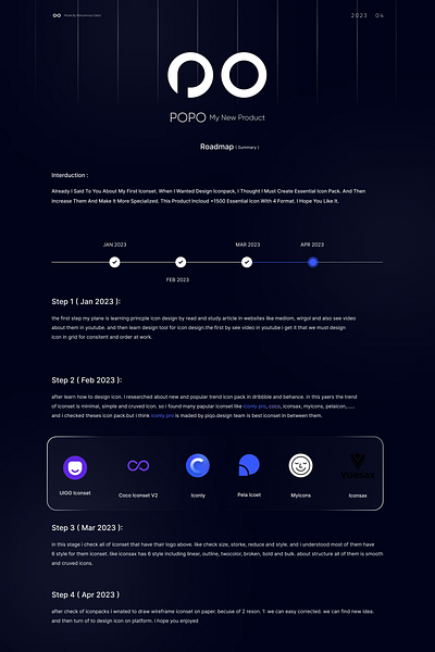 POPO ( Branding & Raodmap ) brand branding design graphic design icon icon pack iconset logo logo design roadmap ui uiux visual design