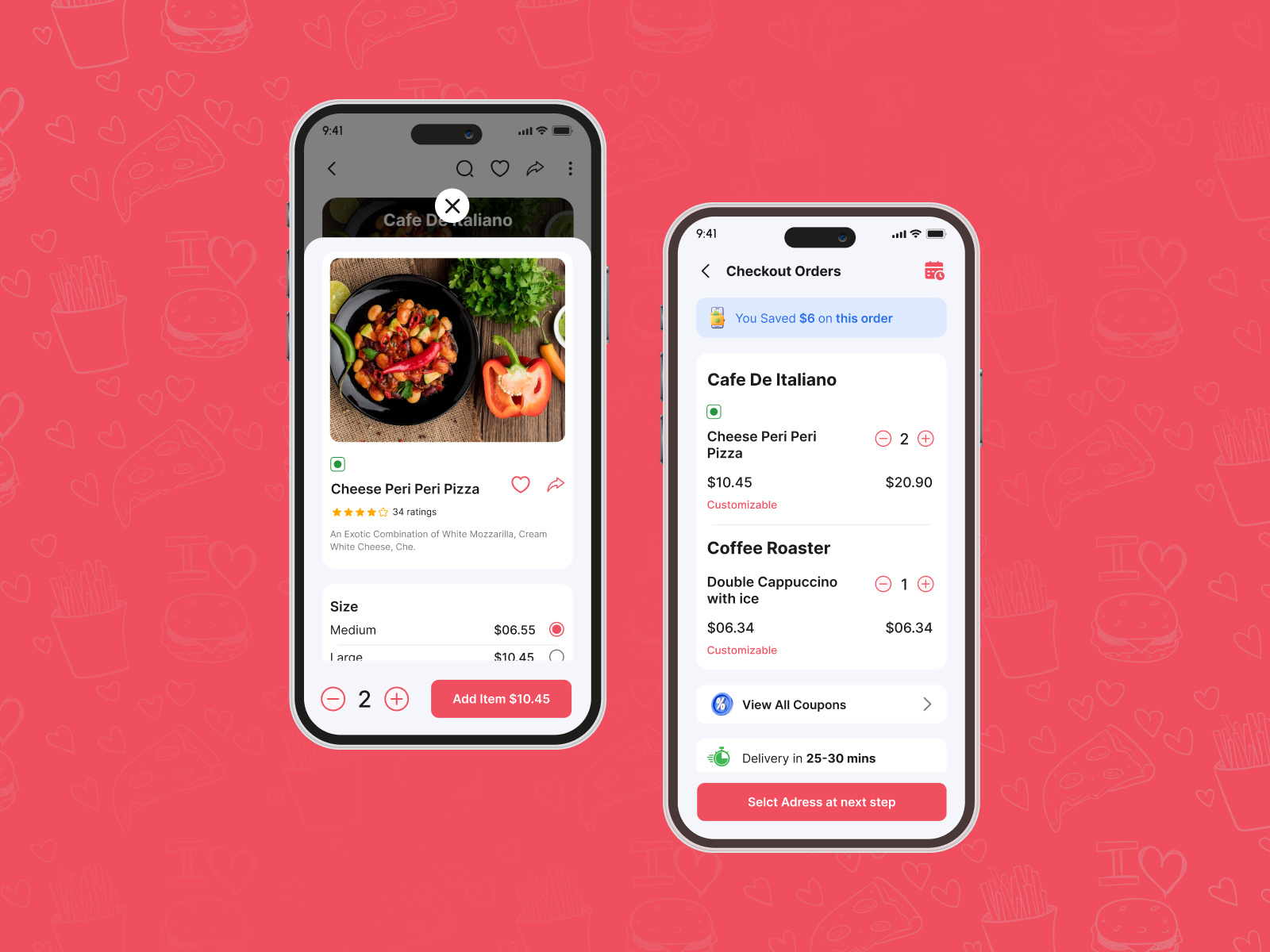 Zomato Application Redesign (clone app.) by devang solanki on Dribbble