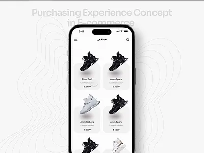 Sneaker Buying Experience 3d animation buying experience ecommerce motion graphics sneaker ui