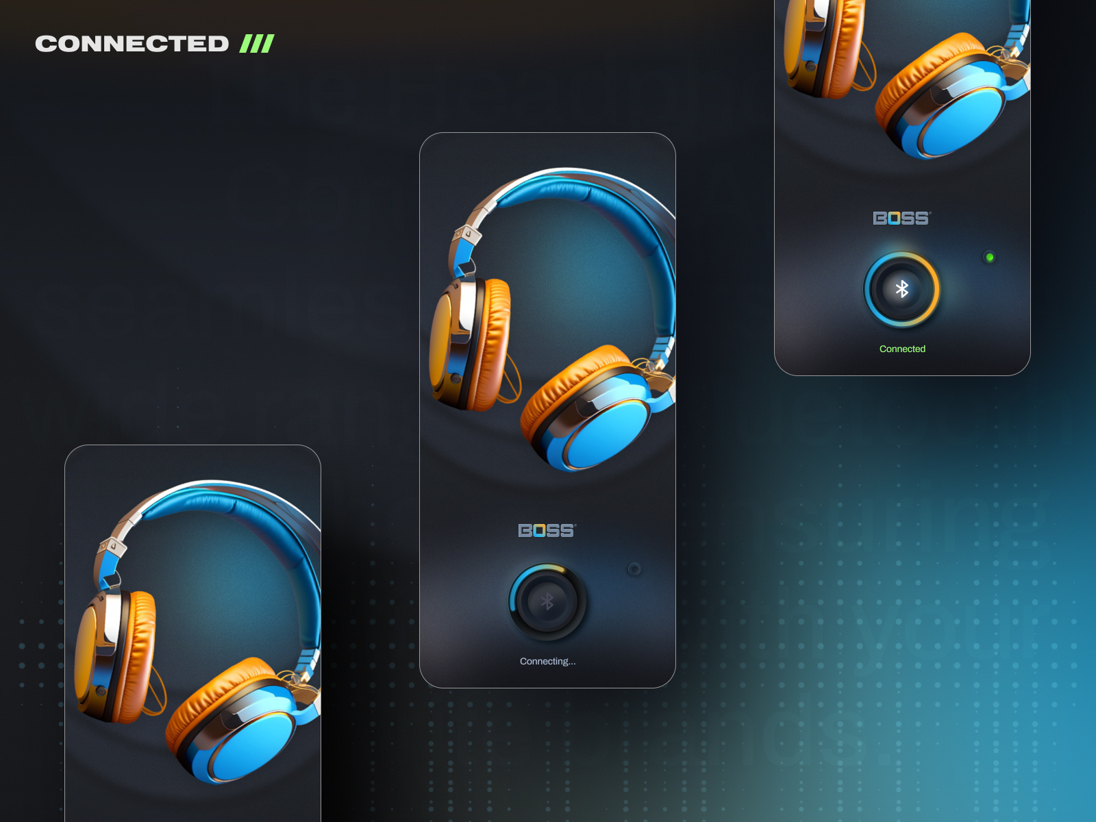 Headphone Controller App Design by OceanShark on Dribbble