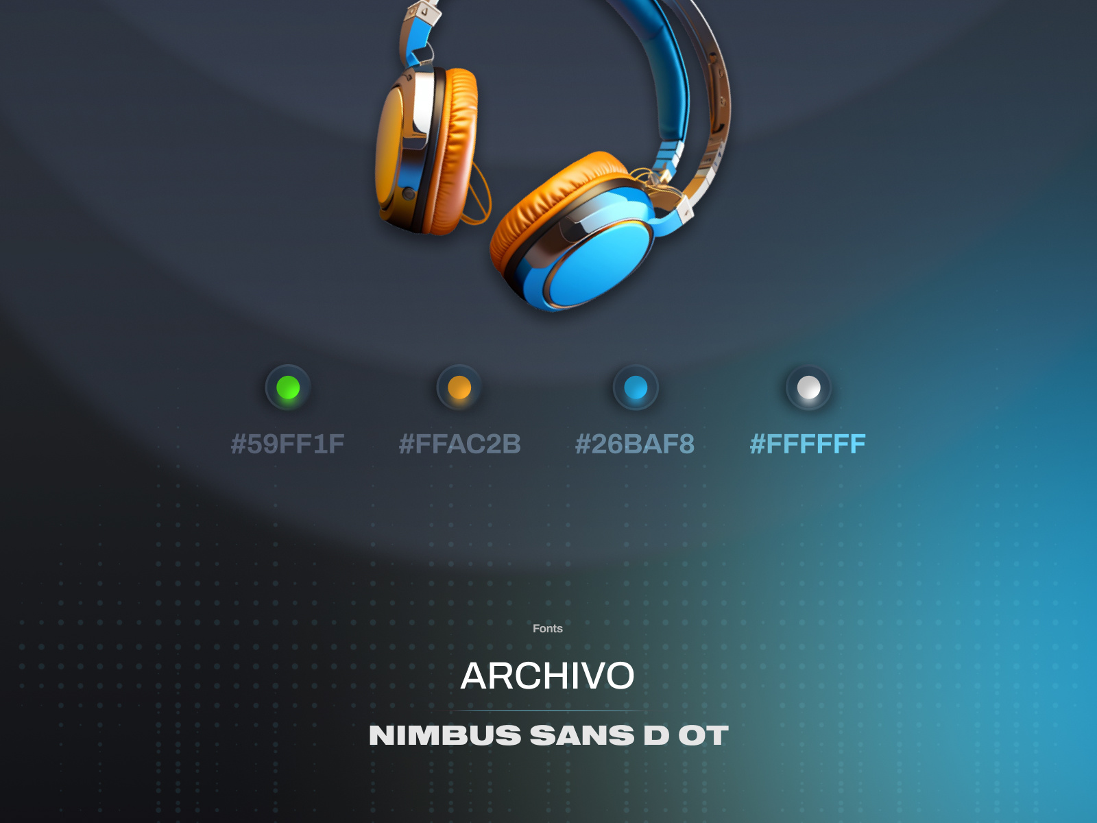 Headphone Controller App Design by OceanShark on Dribbble