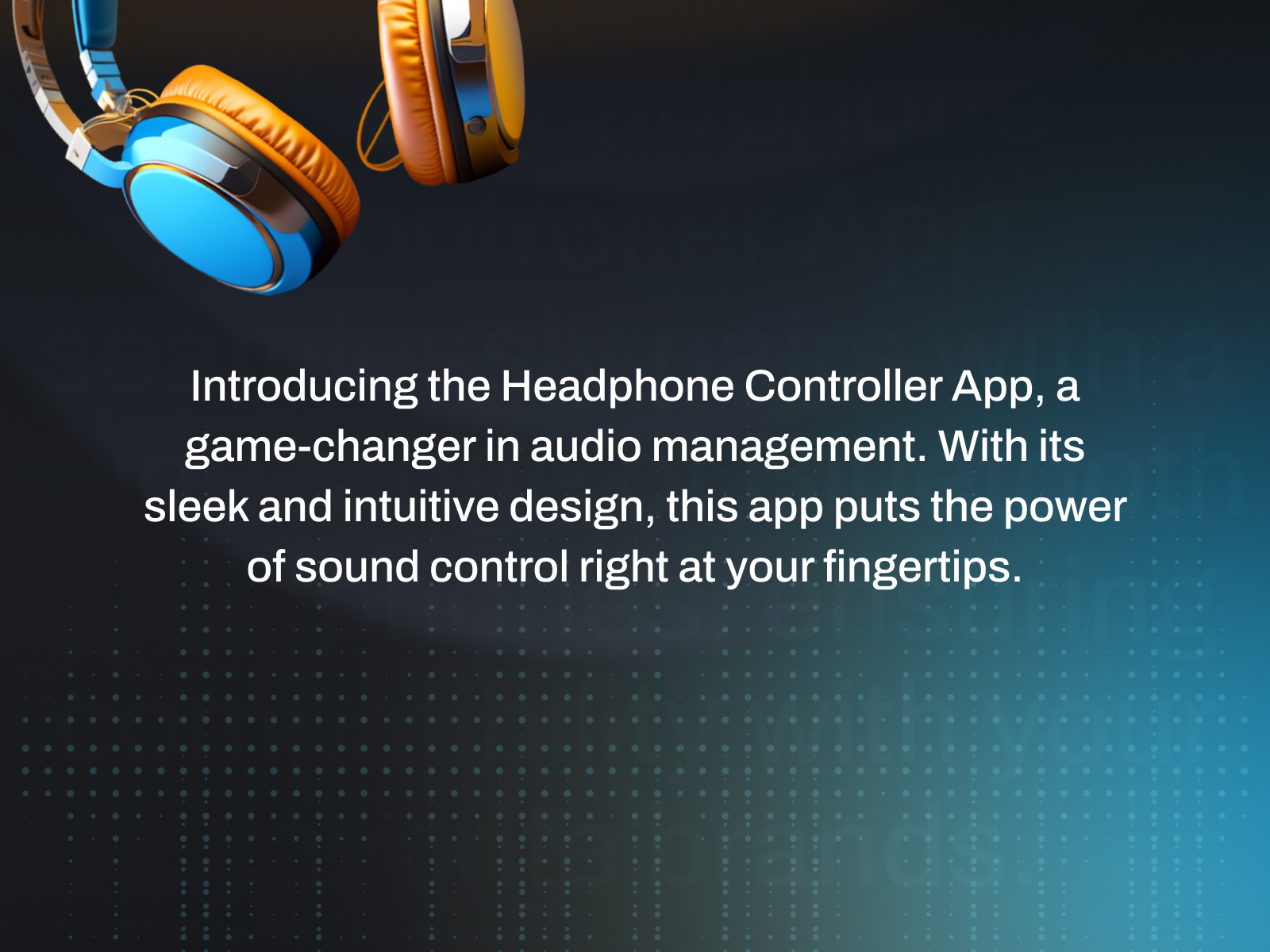 Headphone Controller App Design by OceanShark on Dribbble