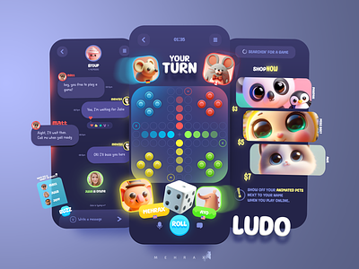 Ludo Game Design UI - MEHRAX app app design board game board game design board game ui game app game design game ui gaming app gaming ui ludo ludo design ludo game ludo game design ludo game ui ludo ui mehrax top designer ui design