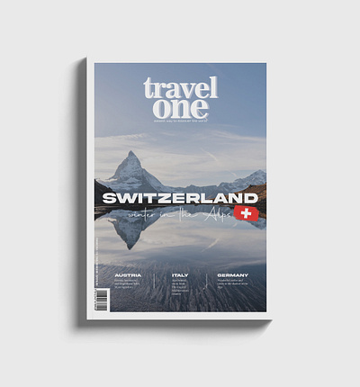 Travel One Magazine Design adobe indesign adobe photoshop graphic design magazine magazine cover magazine design travel magazine