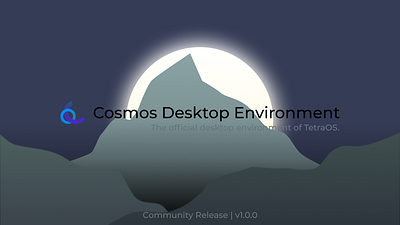 Cosmos UI v1 - Out Now 2023 cosmos ui design k10398 marketing out now tetraos ui