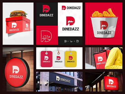 Dinedazz Food Branding brand design brand development brand guidelines brand identity brand positioning brand sign branding business fast food advertising fast food branding fast food franchise fast food marketing food industry branding graphics design identity creation logo designer logotype packaging restaurant branding visual identity