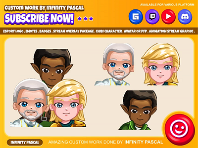 👨🏽‍🦱👨🏽‍🦳👱🏼‍♂️ Chibi Cute President Animated Emotes👨🏽‍ animation barack obama character illustration chibi art custom design custom emotes twitch design discord emotes donald trump facebook emotes graphic design illustration joe biden logo loyalty badges president twitch twitch emotes twitchemotes youtube emotes