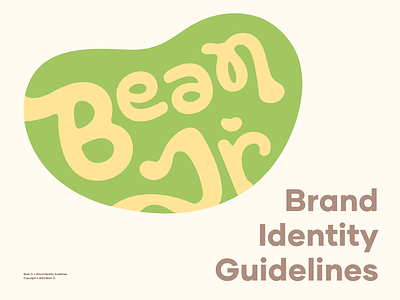 Bean Jr. Brand Identity Guidelines 3d animation bean bean milk black beans brand guidelines brand identity guidelines branding corn corn kernels graphic design healthy healthy bean milk healthy milk lentils motion graphics mung beans red beans soy beans white beans