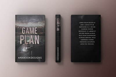 Game Plan book book cover book cover design