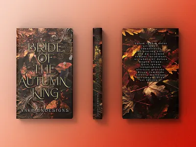 Bride Of The Autumn King book book cover book cover design design graphic design