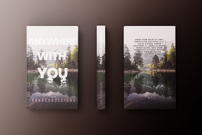 Anywhere With You book book cover book cover design design graphic design